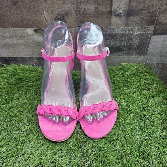 New STUART WEITZMAN DANCER TWISTIE 100 SUEDE SANDAL 8.0 - Picture 7 of 11